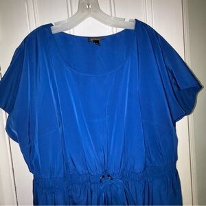 Alyx Royal Blue Drawstring Waist dress